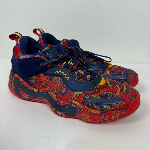 adidas Other - Adidas D.O.N. Issue #3 Bel-Air Athletics Prep School Red Blue Colorway Sneakers